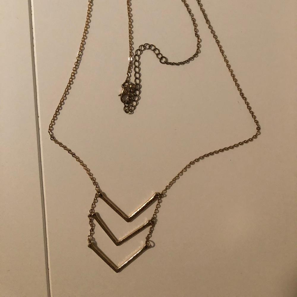 Nordstrom Chevron Long Necklace